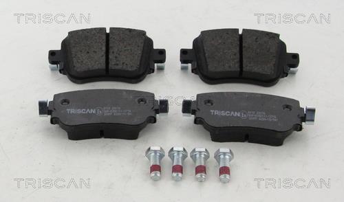 Triscan 8110 29176 Brake Pad Set, disc brake 811029176: Buy near me in Poland at 2407.PL - Good price!