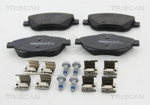 Triscan 8110 38009 Тормозные колодки дисковые, комплект 811038009: Отличная цена - Купить в Польше на 2407.PL!