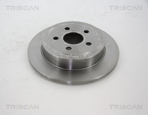 Triscan 8120 101070 Тормозной диск задний невентилируемый 8120101070: Отличная цена - Купить в Польше на 2407.PL!