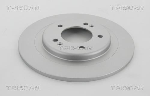 Triscan 8120 43172C Rear brake disc, non-ventilated 812043172C: Buy near me in Poland at 2407.PL - Good price!