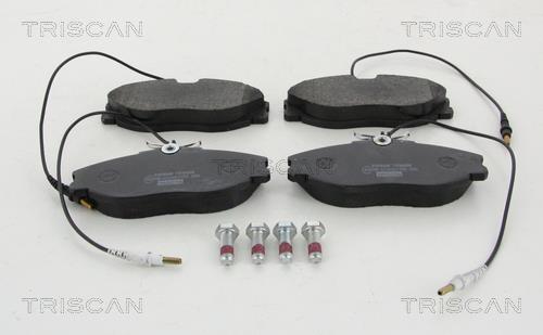 Triscan 8110 10600 Тормозные колодки дисковые, комплект 811010600: Отличная цена - Купить в Польше на 2407.PL!
