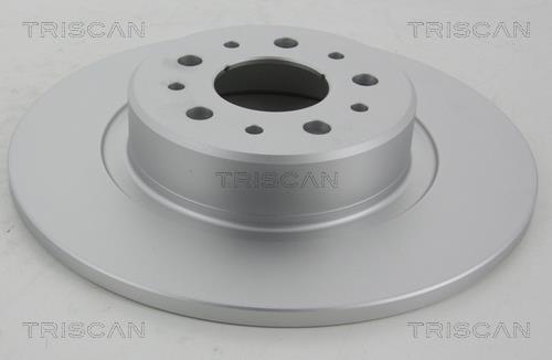 Triscan 8120 12128C Rear brake disc, non-ventilated 812012128C: Buy near me in Poland at 2407.PL - Good price!