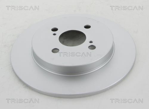 Triscan 8120 131016C Rear brake disc, non-ventilated 8120131016C: Buy near me in Poland at 2407.PL - Good price!