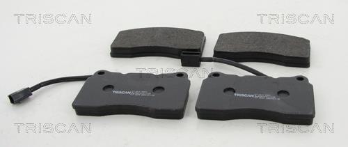 Triscan 8110 15072 Brake Pad Set, disc brake 811015072: Buy near me in Poland at 2407.PL - Good price!