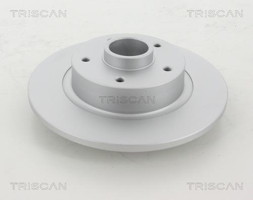 Triscan 8120 25171C Rear brake disc, non-ventilated 812025171C: Buy near me in Poland at 2407.PL - Good price!