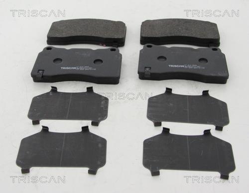 Triscan 8110 24048 Brake Pad Set, disc brake 811024048: Buy near me in Poland at 2407.PL - Good price!
