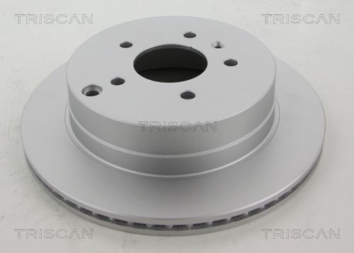 Triscan 8120 101016C Тормозной диск задний вентилируемый 8120101016C: Отличная цена - Купить в Польше на 2407.PL!
