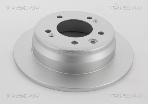 Triscan 8120 43124C Rear brake disc, non-ventilated 812043124C: Buy near me in Poland at 2407.PL - Good price!