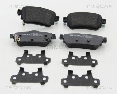 Triscan 8110 14062 Brake Pad Set, disc brake 811014062: Buy near me in Poland at 2407.PL - Good price!