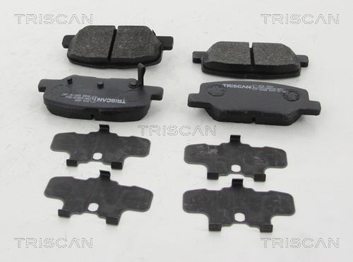 Triscan 8110 10601 Brake Pad Set, disc brake 811010601: Buy near me in Poland at 2407.PL - Good price!
