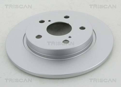 Triscan 8120 131004C Rear brake disc, non-ventilated 8120131004C: Buy near me in Poland at 2407.PL - Good price!