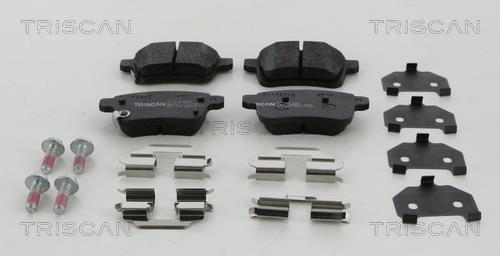 Triscan 8110 24047 Brake Pad Set, disc brake 811024047: Buy near me in Poland at 2407.PL - Good price!