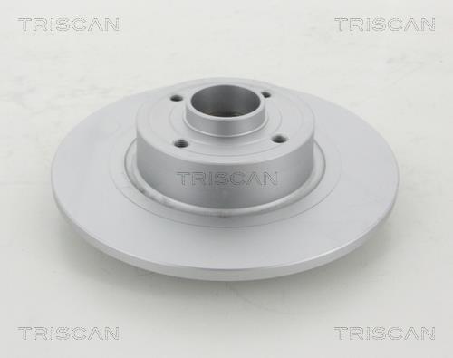Triscan 8120 25142C Rear brake disc, non-ventilated 812025142C: Buy near me in Poland at 2407.PL - Good price!
