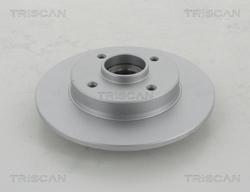 Triscan 8120 28122C Rear brake disc, non-ventilated 812028122C: Buy near me in Poland at 2407.PL - Good price!