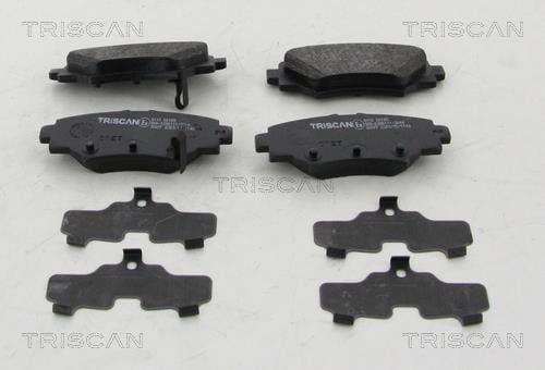 Triscan 8110 50189 Brake Pad Set, disc brake 811050189: Buy near me at 2407.PL in Poland at an Affordable price!