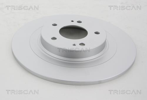 Triscan 8120 42158C Rear brake disc, non-ventilated 812042158C: Buy near me in Poland at 2407.PL - Good price!