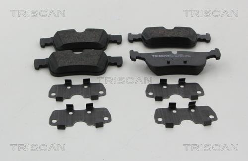Triscan 8110 11062 Brake Pad Set, disc brake 811011062: Buy near me in Poland at 2407.PL - Good price!