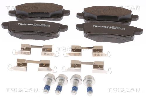 Triscan 8110 25046 Тормозные колодки дисковые, комплект 811025046: Отличная цена - Купить в Польше на 2407.PL!
