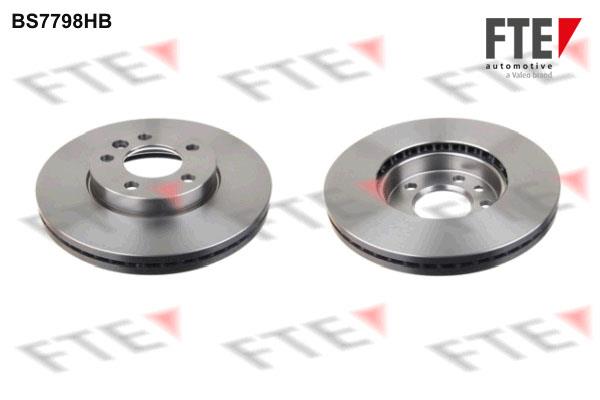 FTE BS7798HB Front brake disc ventilated BS7798HB: Buy near me in Poland at 2407.PL - Good price!