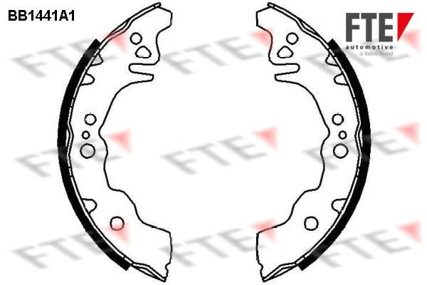 FTE BB1441A1 Brake shoe set BB1441A1: Buy near me at 2407.PL in Poland at an Affordable price!