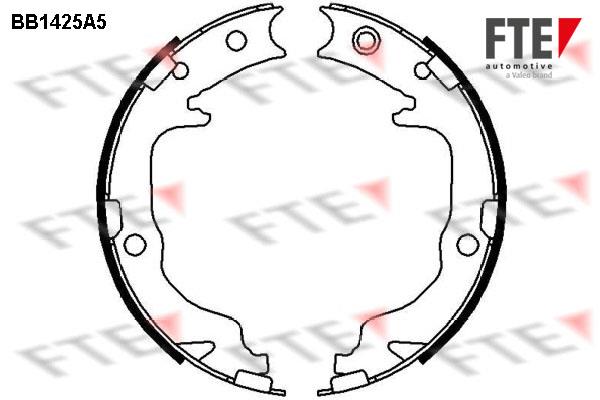 FTE BB1425A5 Parking brake shoes BB1425A5: Buy near me in Poland at 2407.PL - Good price!