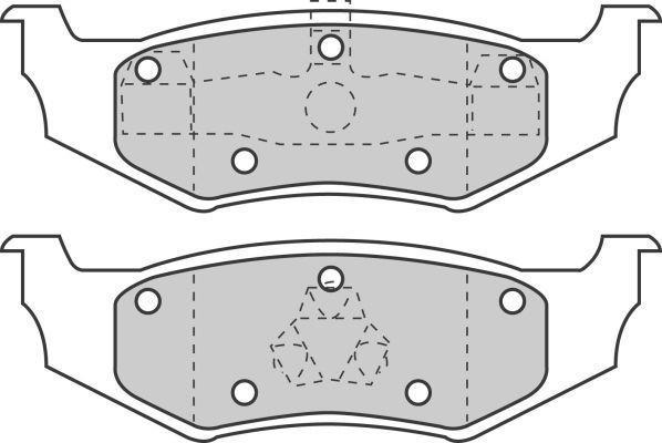 Alanko 302194 Тормозные колодки дисковые, комплект 302194: Отличная цена - Купить в Польше на 2407.PL!