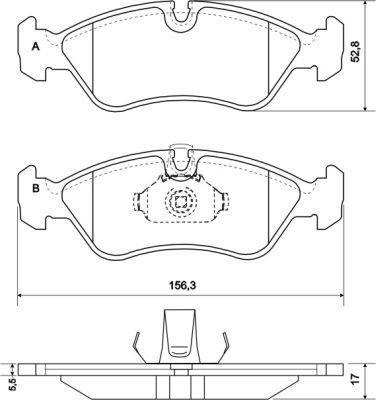 Alanko 300321 Brake Pad Set, disc brake 300321: Buy near me in Poland at 2407.PL - Good price!