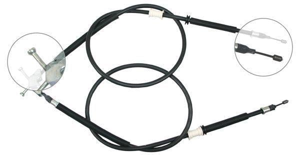 Alanko 310917 Cable Pull, parking brake 310917: Buy near me at 2407.PL in Poland at an Affordable price!