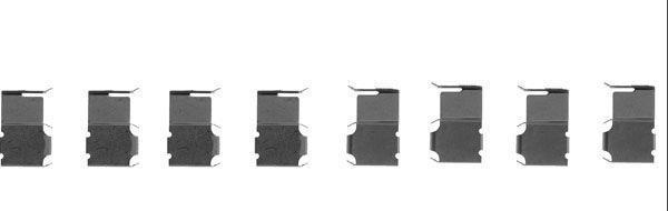 Alanko 315260 Mounting kit brake pads 315260: Buy near me in Poland at 2407.PL - Good price!