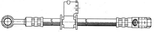 Alanko 308129 Brake Hose 308129: Buy near me in Poland at 2407.PL - Good price!