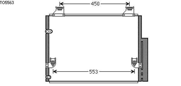 Alanko 501057 Радиатор кондиционера (Конденсатор) 501057: Отличная цена - Купить в Польше на 2407.PL!
