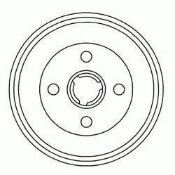 Alanko 305932 Rear brake drum 305932: Buy near me at 2407.PL in Poland at an Affordable price!