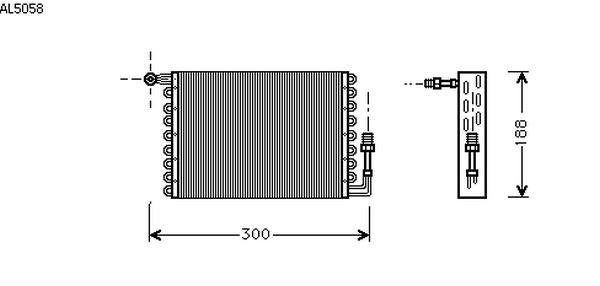 Alanko 500032 Радиатор кондиционера (Конденсатор) 500032: Отличная цена - Купить в Польше на 2407.PL!