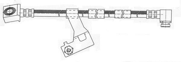 Alanko 309829 Brake Hose 309829: Buy near me at 2407.PL in Poland at an Affordable price!