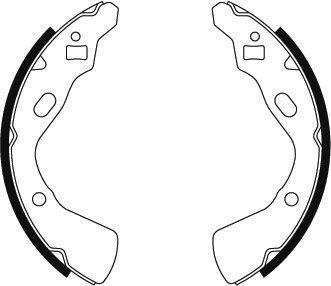 Alanko 302796 Brake shoe set 302796: Buy near me in Poland at 2407.PL - Good price!