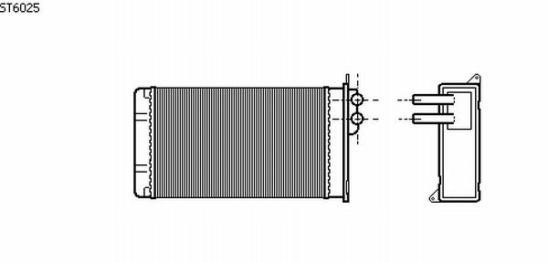 Alanko 540449 Heat exchanger, interior heating 540449: Buy near me in Poland at 2407.PL - Good price!