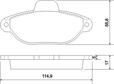 Alanko 300900 Brake Pad Set, disc brake 300900: Buy near me in Poland at 2407.PL - Good price!