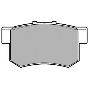 Delphi LP0948 Brake Pad Set, disc brake LP0948: Buy near me in Poland at 2407.PL - Good price!