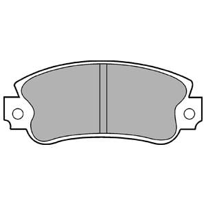 Delphi LP0509 Brake Pad Set, disc brake LP0509: Buy near me in Poland at 2407.PL - Good price!