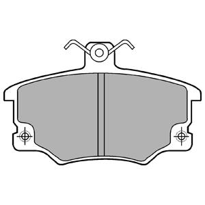 Delphi LP0459 Brake Pad Set, disc brake LP0459: Buy near me in Poland at 2407.PL - Good price!