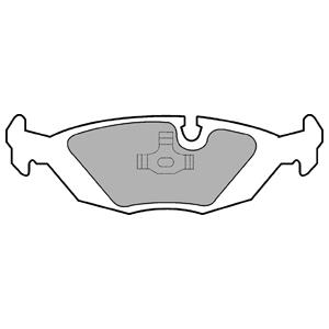 Delphi LP0442 Brake Pad Set, disc brake LP0442: Buy near me in Poland at 2407.PL - Good price!