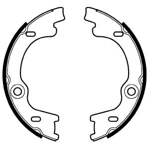 Delphi LS2129 Parking brake shoes LS2129: Buy near me at 2407.PL in Poland at an Affordable price!