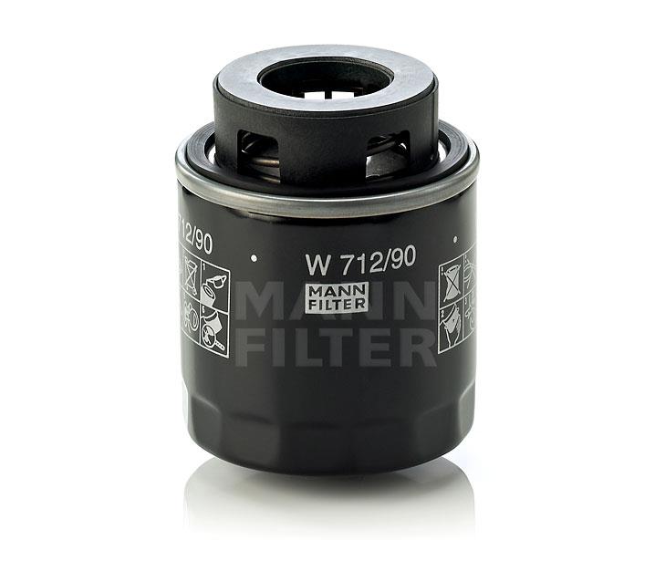 Mann-Filter W 712/90 Oil Filter W71290: Buy near me in Poland at 2407.PL - Good price!