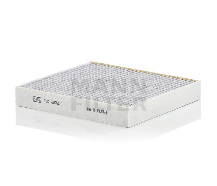 Mann-Filter CUK 2232/1 Charcoal filter CUK22321: Buy near me in Poland at 2407.PL - Good price!