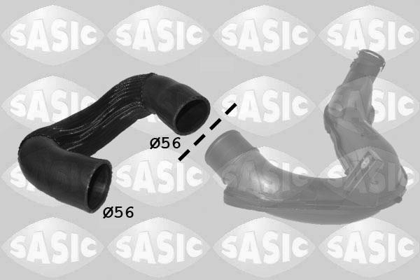 Sasic 3334025 Charger Air Hose 3334025: Buy near me at 2407.PL in Poland at an Affordable price!