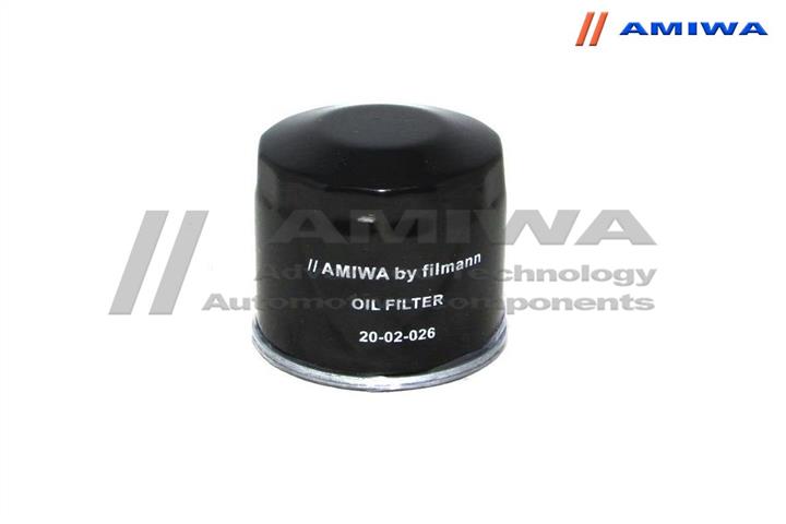 Amiwa 20-02-026 Фільтр масляний 2002026: Приваблива ціна - Купити у Польщі на 2407.PL!