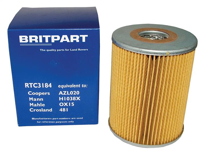 Britpart RTC3184 Масляный фильтр RTC3184: Отличная цена - Купить в Польше на 2407.PL!