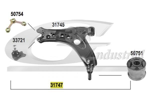 3RG 31747 Track Control Arm 31747: Buy near me in Poland at 2407.PL - Good price!
