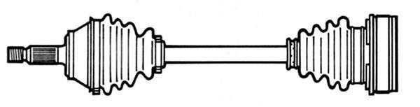 Cevam 5654 Drive shaft 5654: Buy near me in Poland at 2407.PL - Good price!