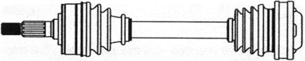 Cevam 7449 Drive shaft 7449: Buy near me in Poland at 2407.PL - Good price!